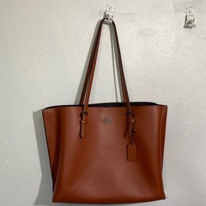 Leather Mollie Tote Terracota
